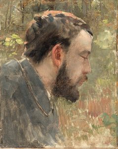 Portræt af Seurat (olie på lærred) af Henri Edmond Cross