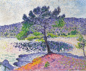 Stranden i aftenlyset. 1902 af Henri Edmond Cross