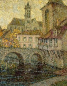 Bourgogne-porten, Moret af Henri Eugene Augustin Le Sidaner
