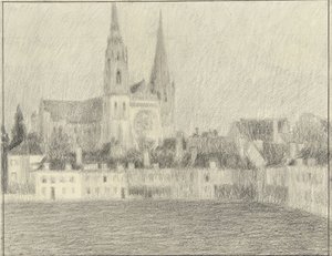 Udsigt over Chartres