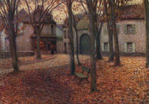 The Village in Autumn, c1915dani