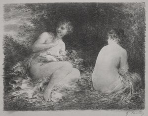 Badende af Henri Fantin-Latour