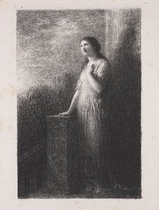 Betro sig til natten af Henri Fantin-Latour