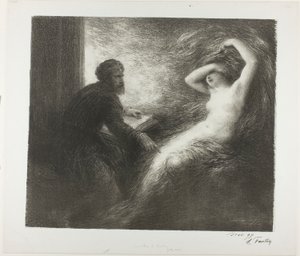 Fremkaldelse af Kundry af Henri Fantin-Latour