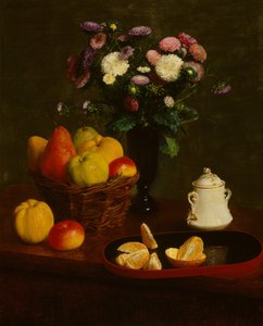 Blomster og frugt af Henri Fantin-Latour