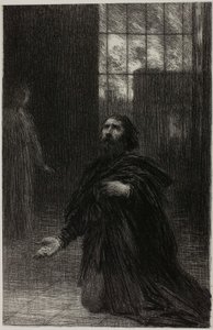 Rienzi, femte akt: Rienzis bøn af Henri Fantin-Latour