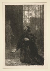 Rienzi: Akt V, Rienzis bøn af Henri Fantin-Latour