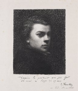 Kunstneren på 17 år af Henri Fantin-Latour