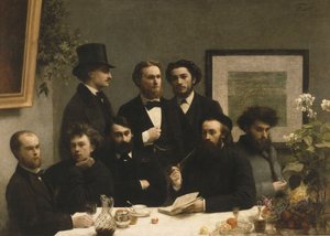 Et hjørne af bordet af Henri Fantin-Latour