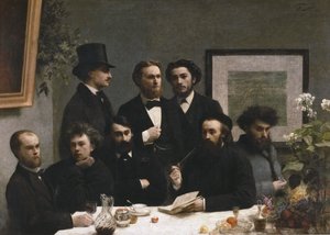 Et hjørne af bordet af Henri Fantin-Latour