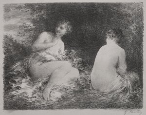Badende af Ignace Henri Jean Fantin Latour