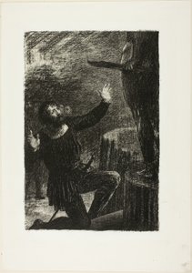 Benvenuto Cellini, Act III: The Casting of Perseus af Ignace Henri Jean Fantin Latour