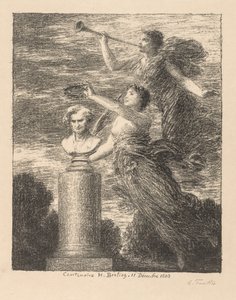 Hundredårsdagen for Hector Berlioz af Ignace Henri Jean Fantin-Latour