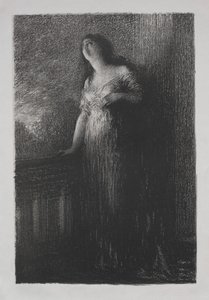 Betroelse til natten af Ignace Henri Jean Fantin-Latour