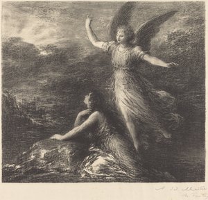 Debut fra "Paradise and the Peri" (2. plade) af Ignace Henri Jean Fantin Latour