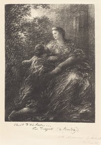 Duet fra "The Trojans" (6. plade) af Ignace Henri Jean Fantin Latour