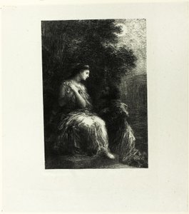 Duet of the Trojans, syvende plade af Ignace Henri Jean Fantin-Latour