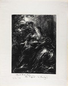 Duet of the Trojans, sjette plade af Ignace Henri Jean Fantin-Latour