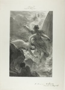 Første scene af Rhinegold af Ignace Henri Jean Fantin Latour