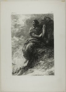 Harold: I bjergene af Ignace Henri Jean Fantin Latour