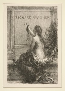 Udødelighed? (Udødelighed) af Ignace Henri Jean Fantin-Latour