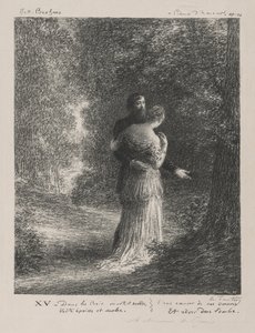 Kærlighedsdigte (tredje plade) af Ignace Henri Jean Fantin Latour
