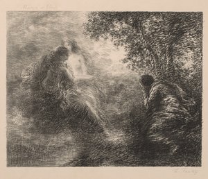 Musik og Poesi af Ignace Henri Jean Fantin-Latour