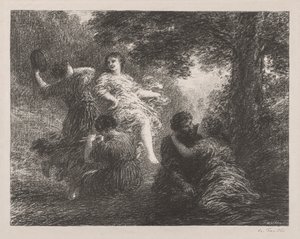 Pastoral af Ignace Henri Jean Fantin Latour