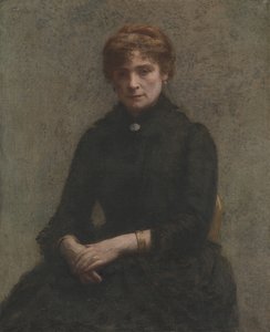 Portræt af en kvinde, 1885.