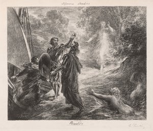 Rinaldo af Ignace Henri Jean Fantin-Latour