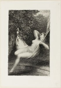 Sara den Badende af Ignace Henri Jean Fantin Latour