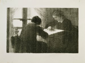 Brodererne, nr. 2 af Ignace Henri Jean Fantin-Latour