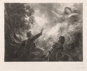 Alpernes fe af Ignace Henri Jean Fantin Latour