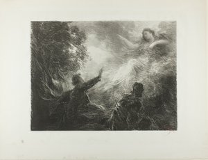 Alpernes fe af Ignace Henri Jean Fantin-Latour