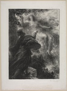 Alpernes fe, 1885. af Ignace Henri Jean Fantin Latour