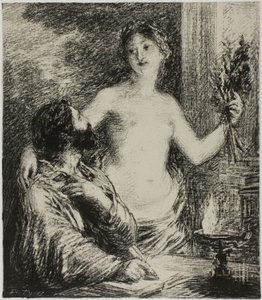 Musikeren af Ignace Henri Jean Fantin Latour