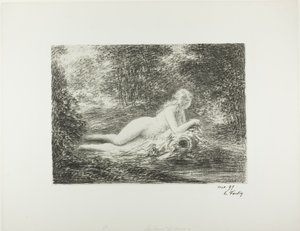 Foråret i skoven af Ignace Henri Jean Fantin Latour