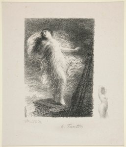 Den unge Tarentiner af Ignace Henri Jean Fantin Latour