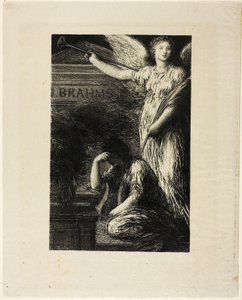 Til J. Brahms af Ignace Henri Jean Fantin-Latour
