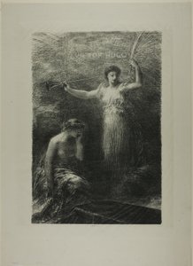 Til Victor Hugo af Ignace Henri Jean Fantin-Latour