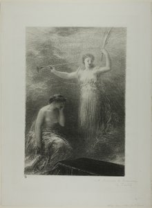 Til Victor Hugo af Ignace Henri Jean Fantin-Latour