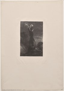 Tristan og Isolde, anden akt: Signal i natten af Ignace Henri Jean Fantin Latour