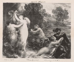 Venusberg af Ignace Henri Jean Fantin Latour