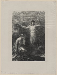 Til Victor Hugo af Ignace Henri Jean Fantin-Latour