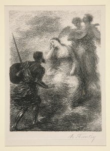 Visionen af Oberon af Ignace Henri Jean Fantin Latour