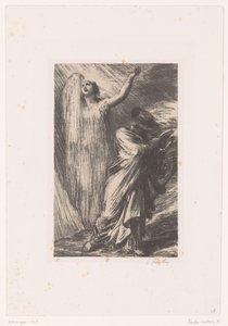 Wotan tilkalder jordgudinden Erda Siegfried. Akt III. Evocation d