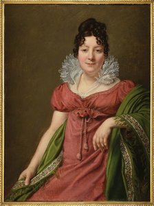 Marie Therese Bourgoin, fransk skuespillerinde, elskerinde af kejser Alexander I af Rusland - Portræt af Marie-Therese Bourgoin (1781-1833), elskerinde til kejser Alexander I, af Riesener, Henri-Francois (1767-1828). Olie på lærred, ca 1809. Størrelse: 95,