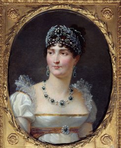 Portræt af imponeren Josephine de Beauharnais (1763-1814) Maleri af Henri Francois Riesener (1767-1828) 1806 Malmaison, slot museum