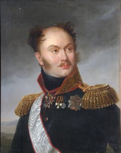 Portræt af grev Mikhail Fyodorovich Orlov 1788-1842, ca 1818 af Henri Françoiss Riesener
