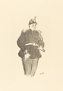 Politibetjent af Henri Gabriel Ibels